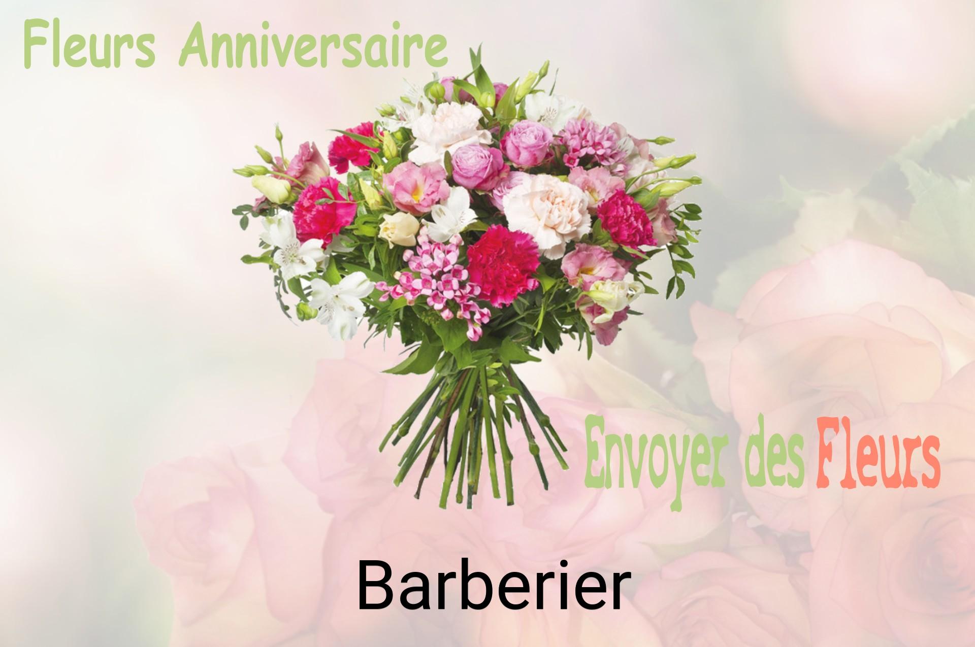 Bouquet de fleurs d’anniversaire livré à Barberier